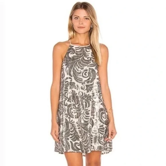 fun mini dress Isla Keyhole Mini Dress